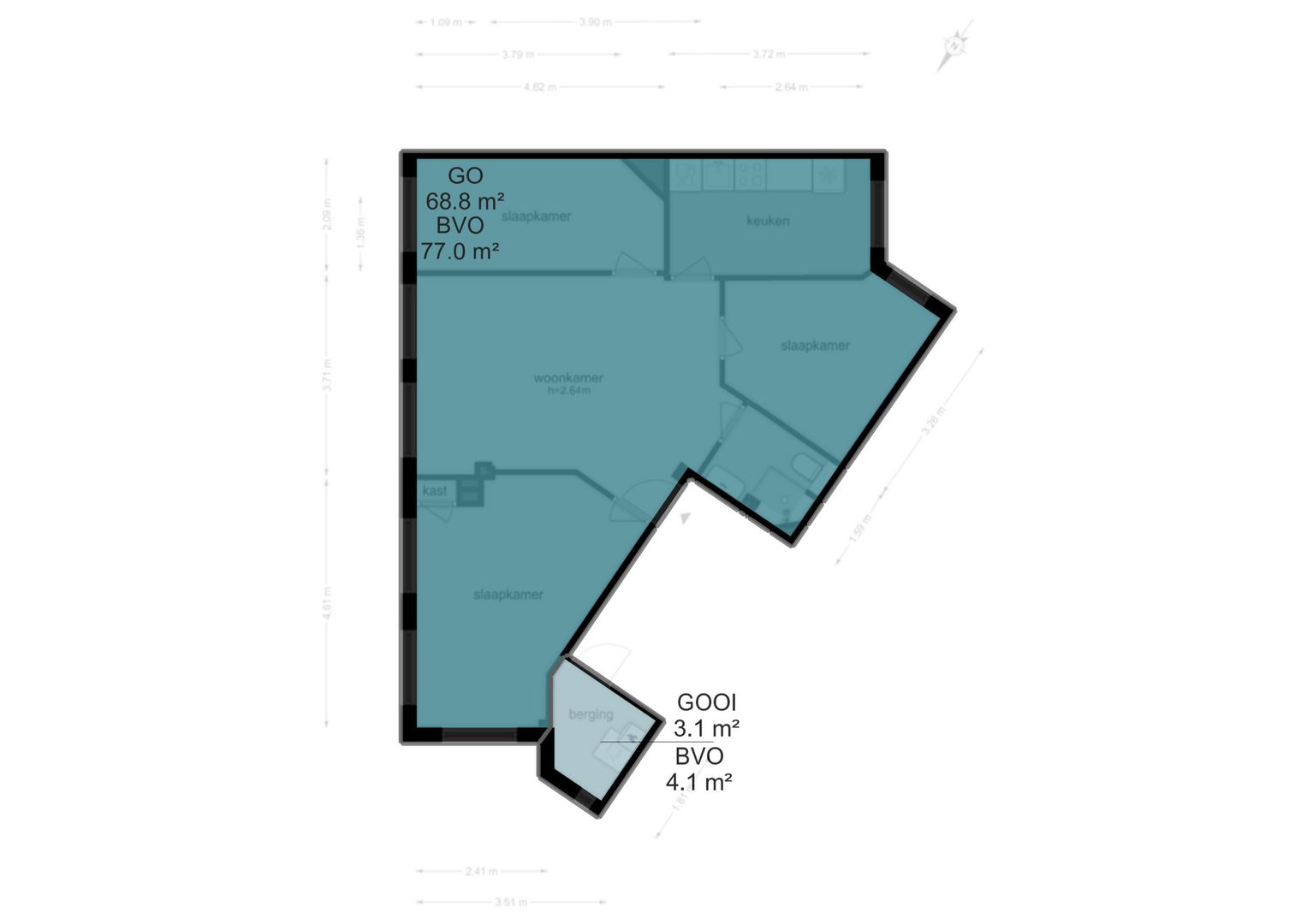 Foto 30 van President Steynstraat 5-2