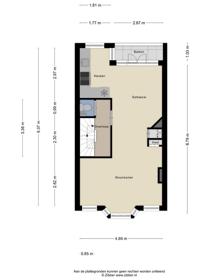 Foto 23 van Duizendschoonstraat 25-C