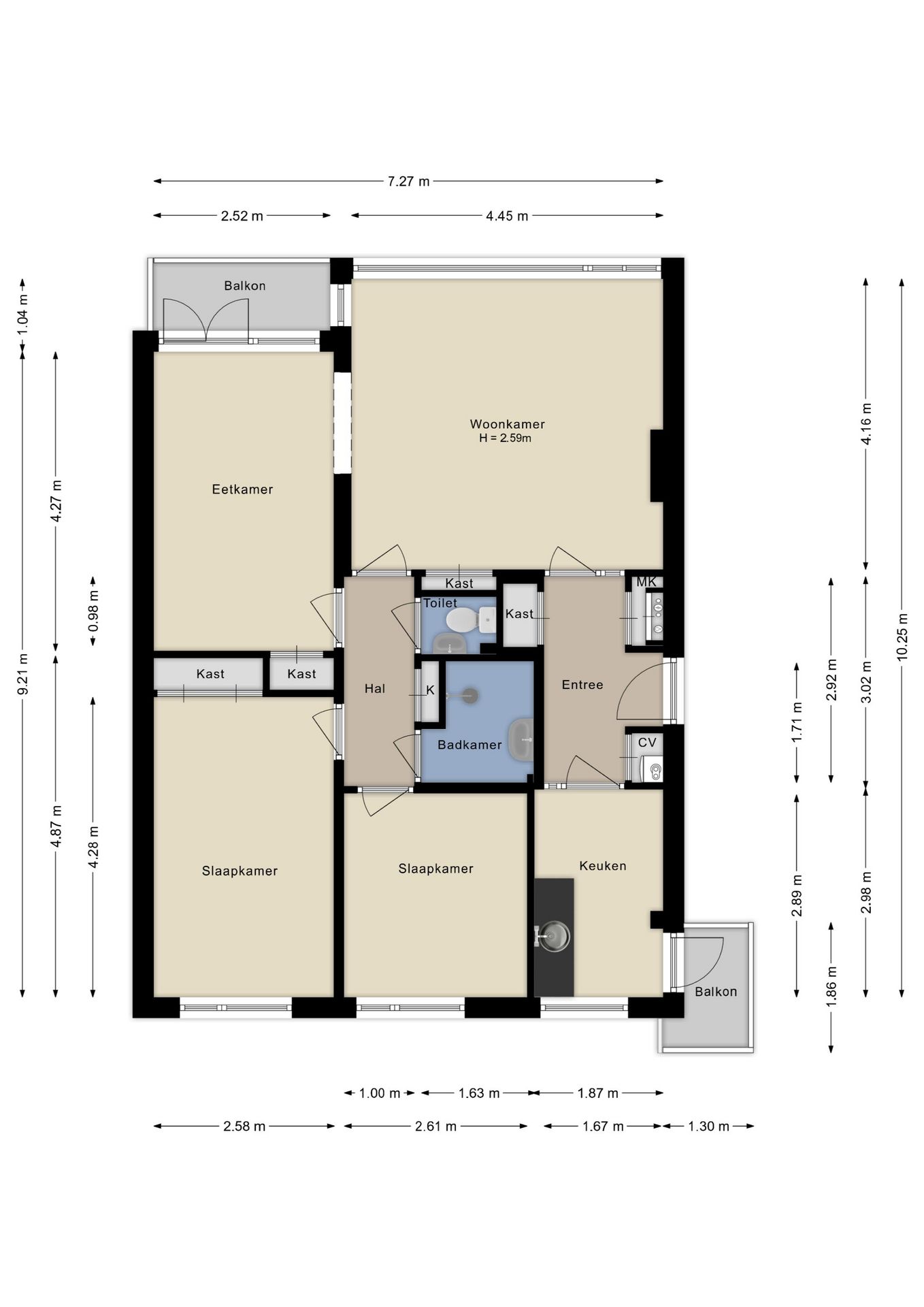 Foto 33 van Wagnerstraat 8-B