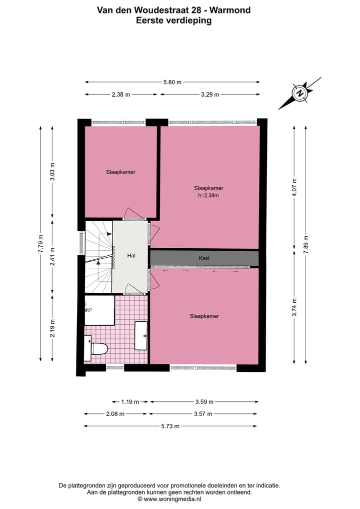 Foto 33 van van den Woudestraat 28