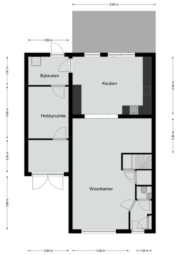 Foto 28 van Majoor Huthstraat 66