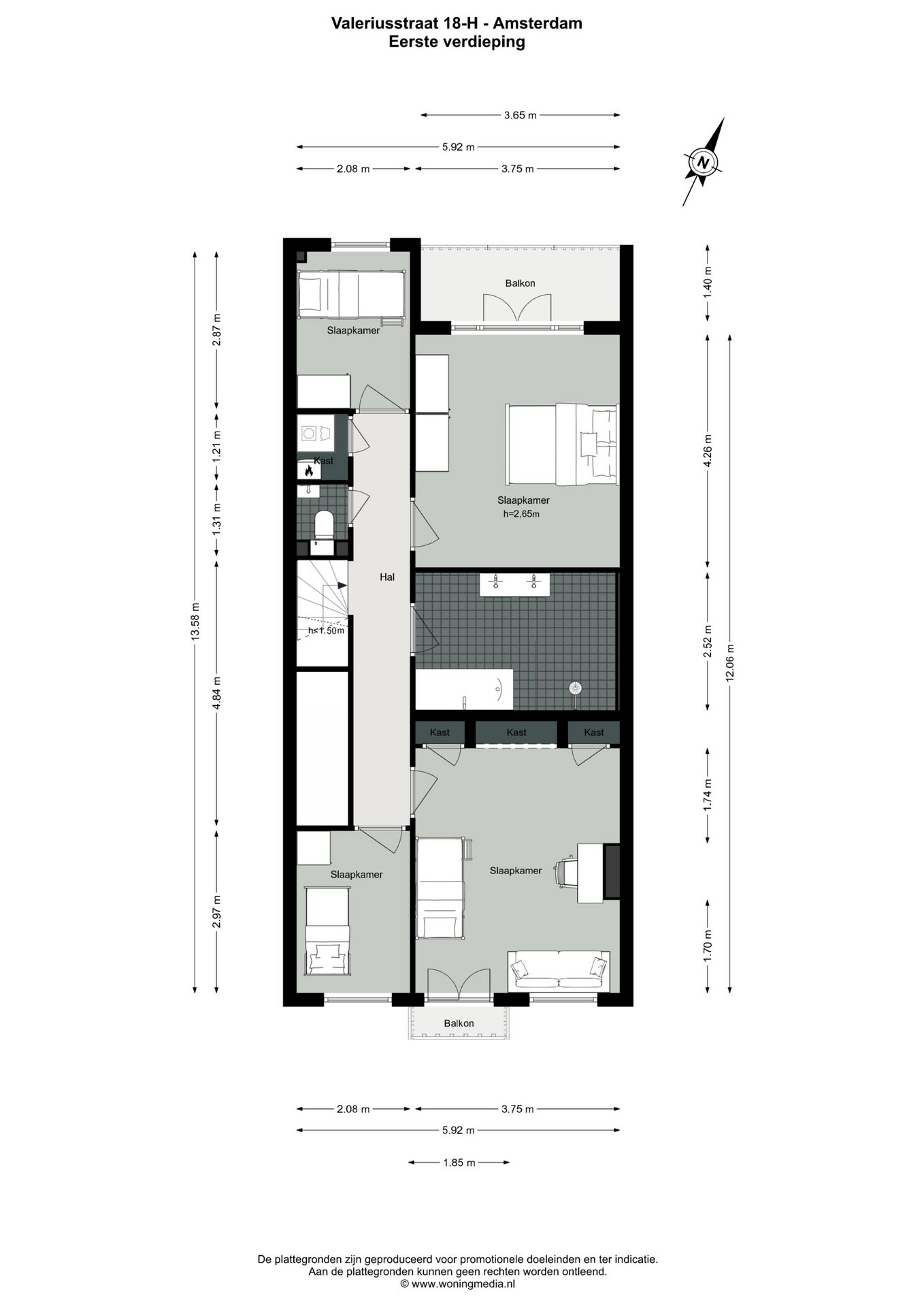 Photo 40 of Valeriusstraat 18-H