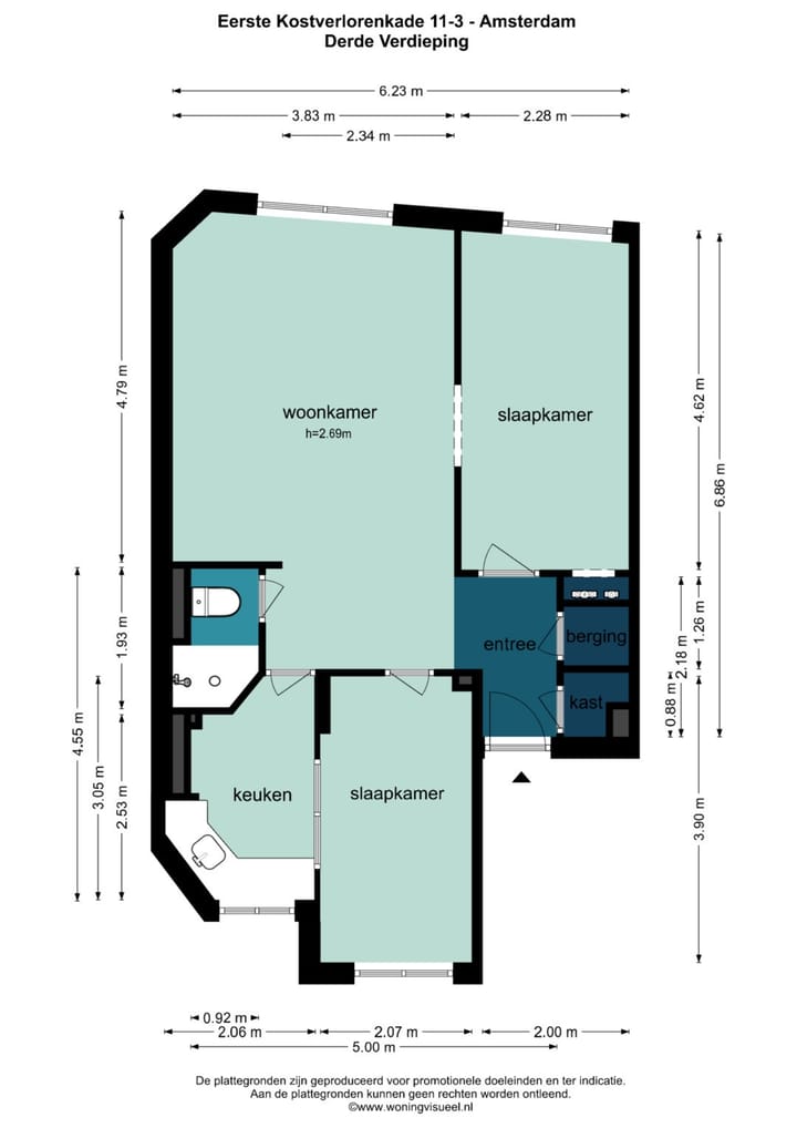 Foto 21 van Eerste Kostverlorenkade 11-3