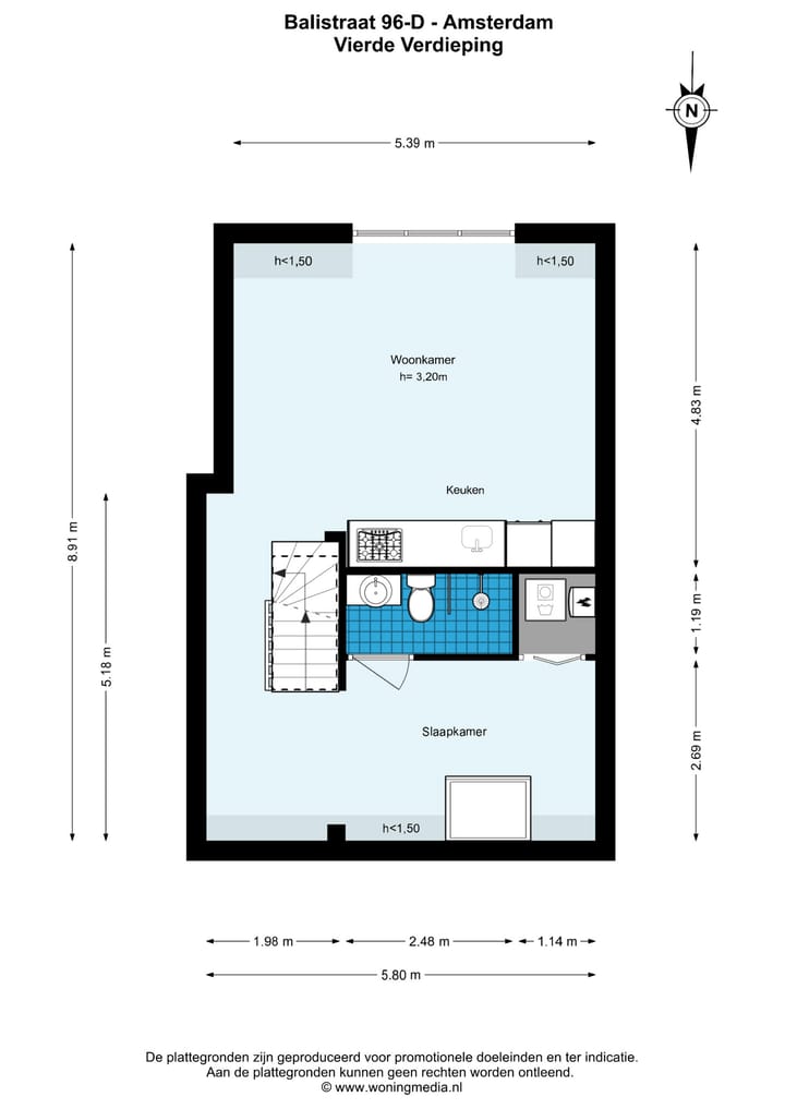 Foto 17 van Balistraat 96-D