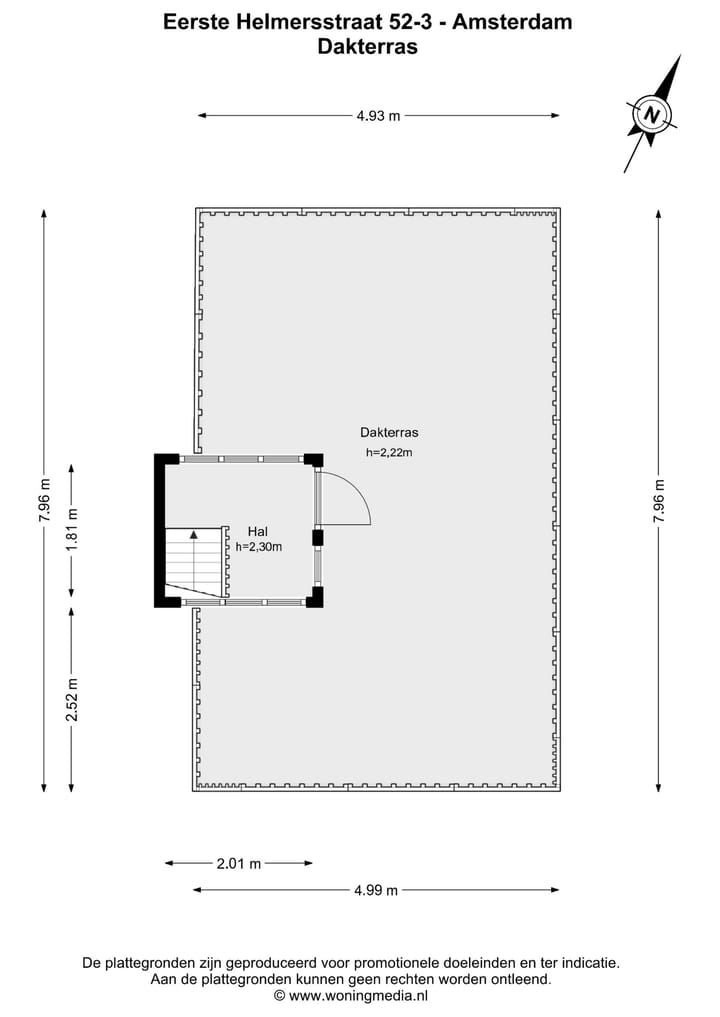 Foto 38 van Eerste Helmersstraat 52-3V
