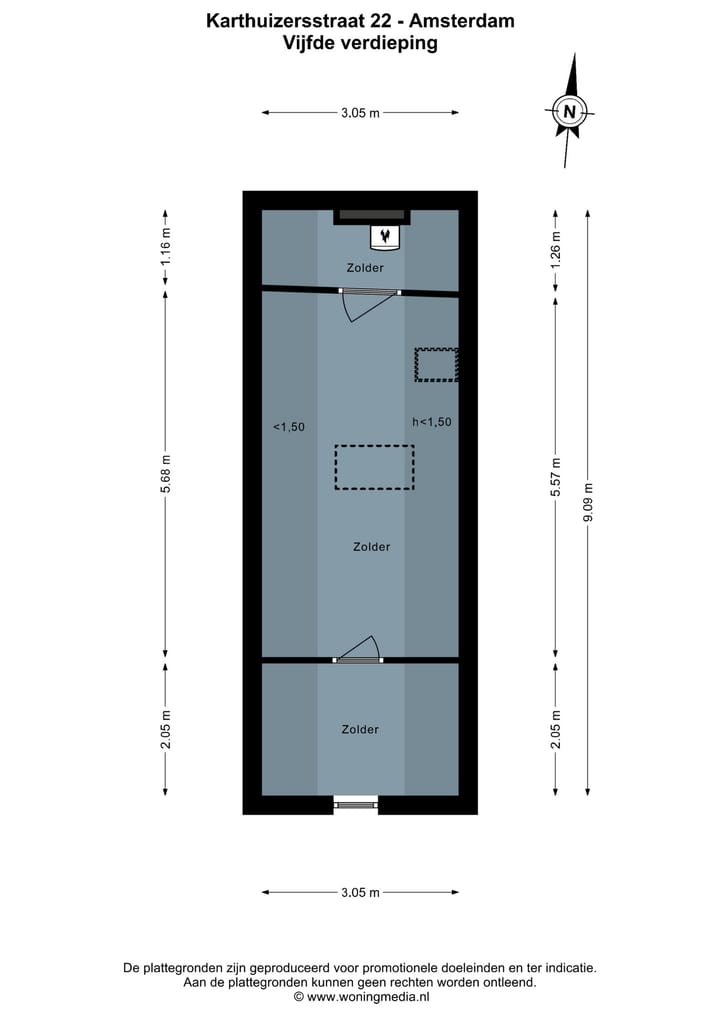 Foto 50 van Karthuizersstraat 22