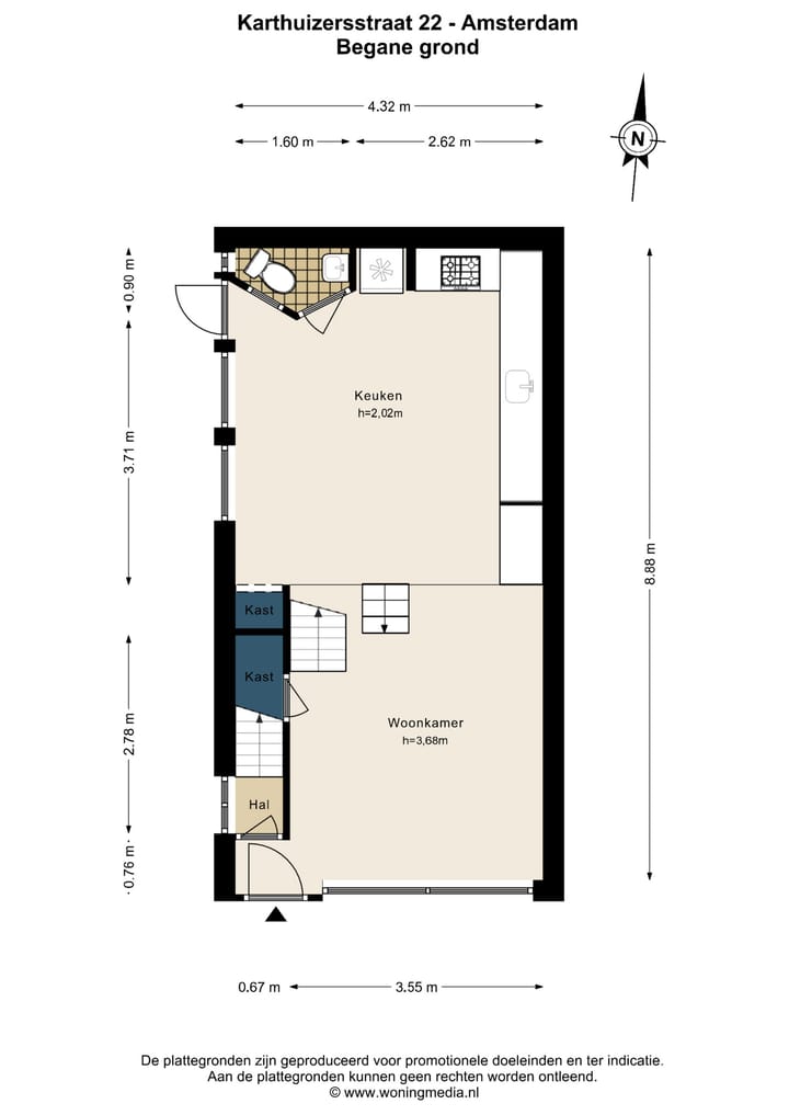 Foto 44 van Karthuizersstraat 22