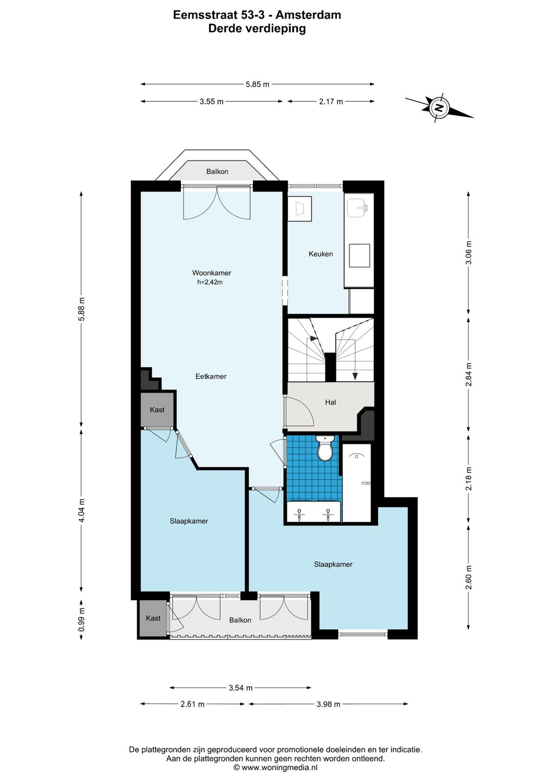 Foto 22 van Eemsstraat 53-3