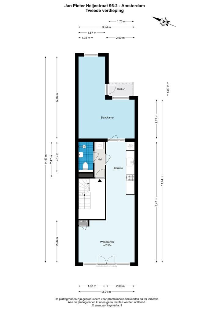 Foto 25 van Jan Pieter Heijestraat 96-2