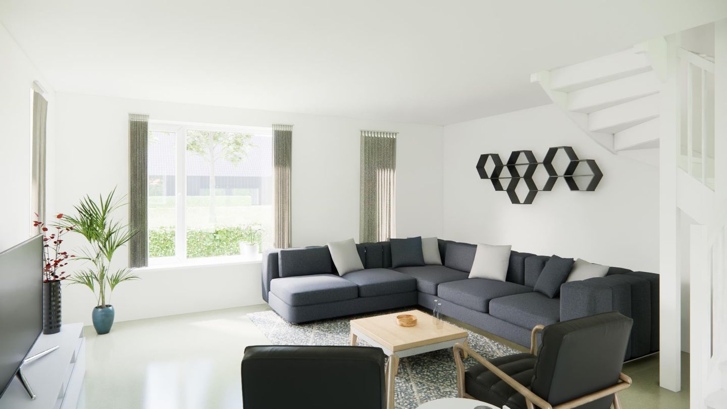 Foto 5 van 2^1 kap De Vlas (Bouwnr. C3)