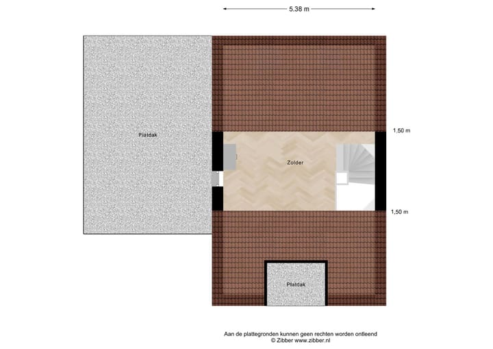 Foto 8 van 2^1 kap De Vlas (Bouwnr. C8)