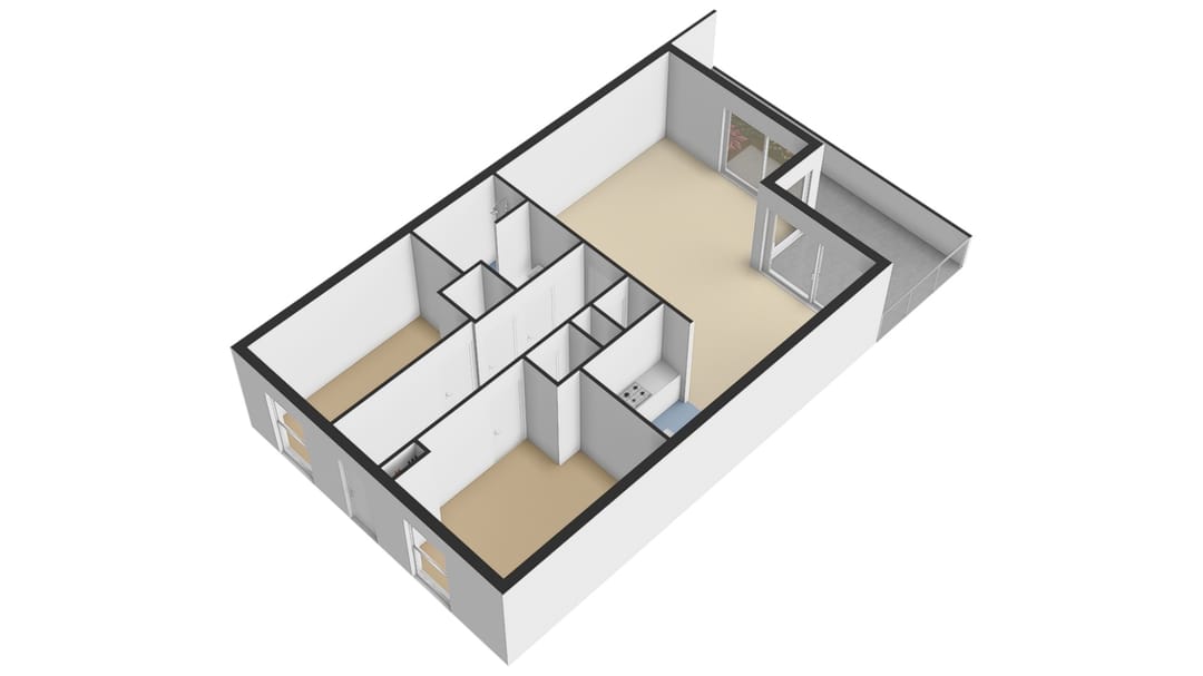 Foto 38 van Bergermeerstraat 59