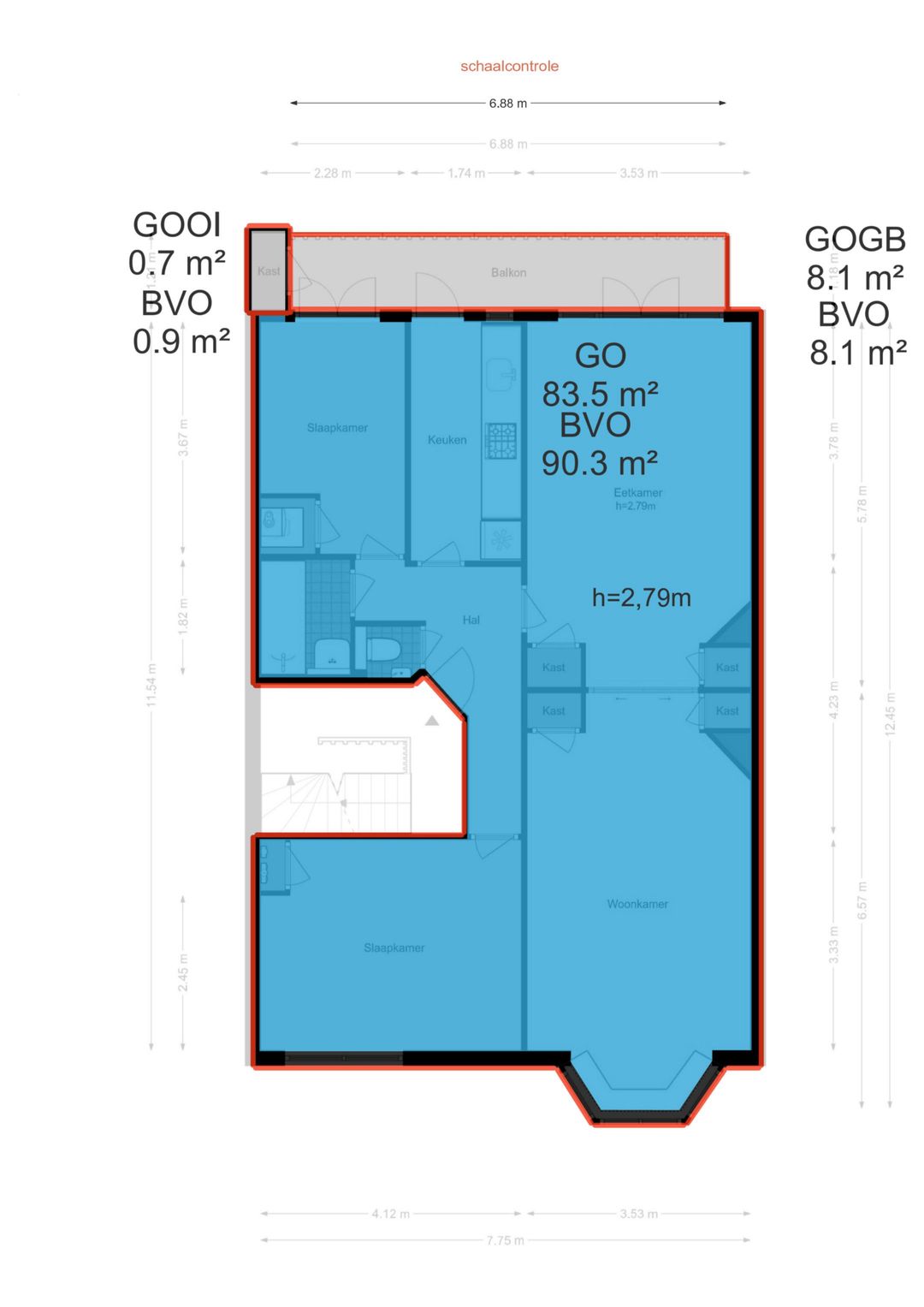 Foto 26 van Rijnsburgstraat 22-2