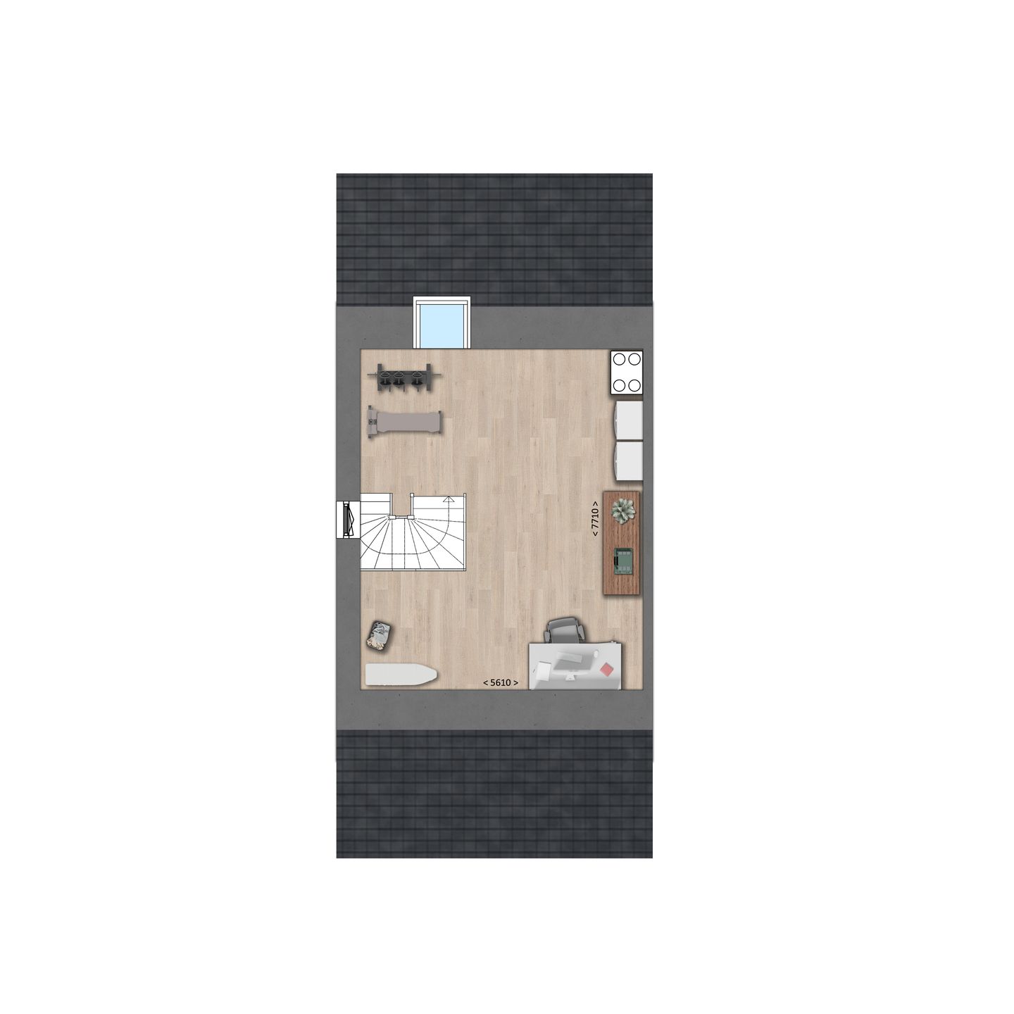 Foto 4 van 8 luxe twee onder een kap woningen ( XL en (Bouwnr. 30)