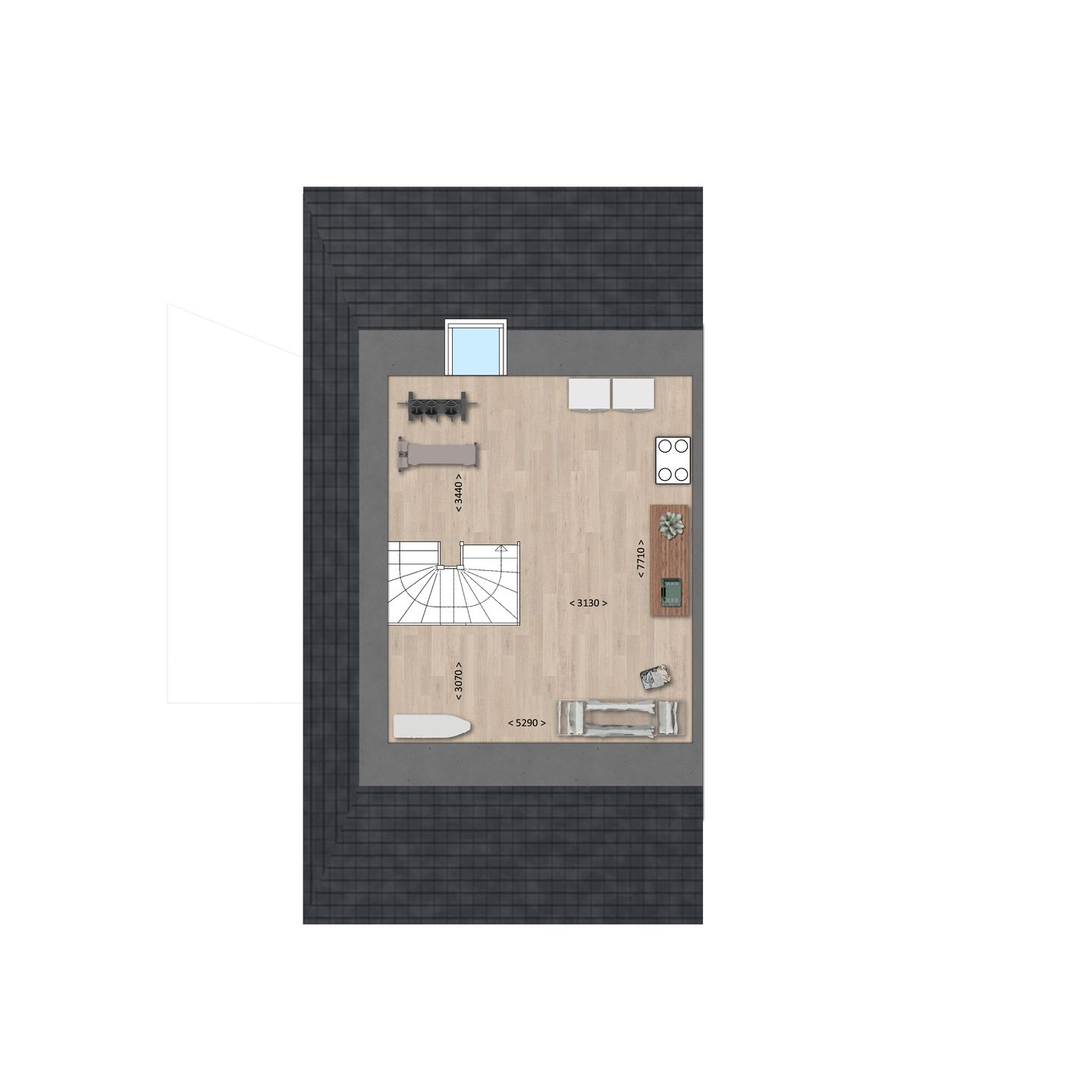 Foto 4 van 8 luxe twee onder een kap woningen ( XL en (Bouwnr. 28)