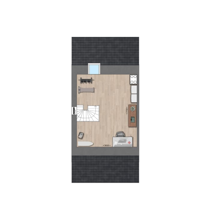 Foto 4 van 8 luxe twee onder een kap woningen ( XL en (Bouwnr. 31)