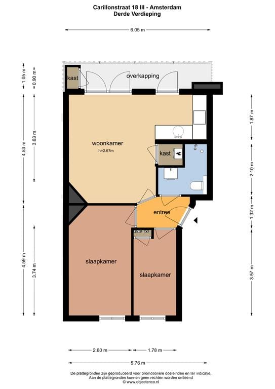 Foto 17 van Carillonstraat 18-3