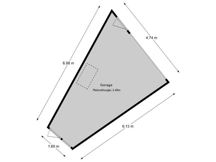 Garage- Begane grond