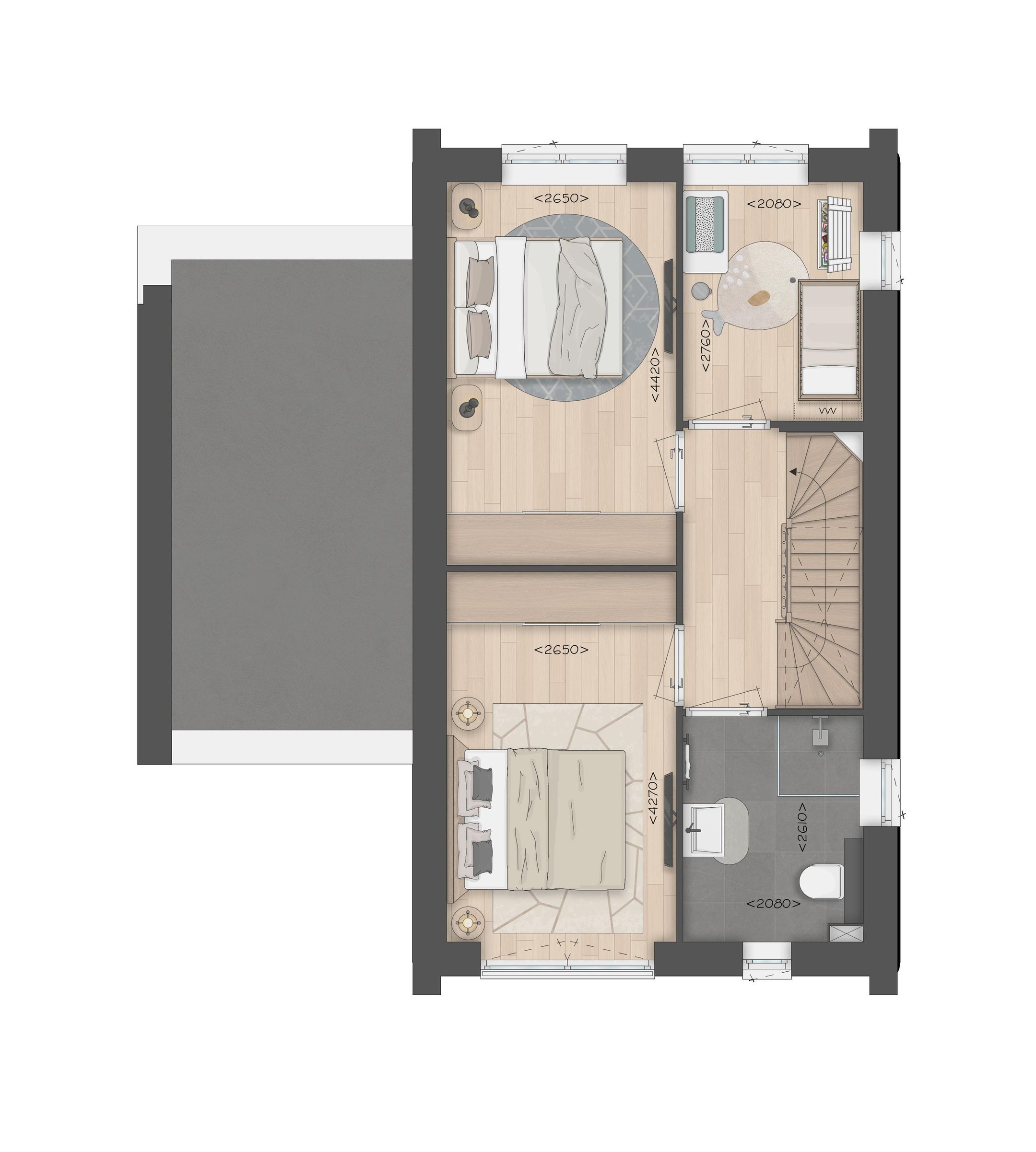 Foto 3 van Type B (Bouwnr. 8)