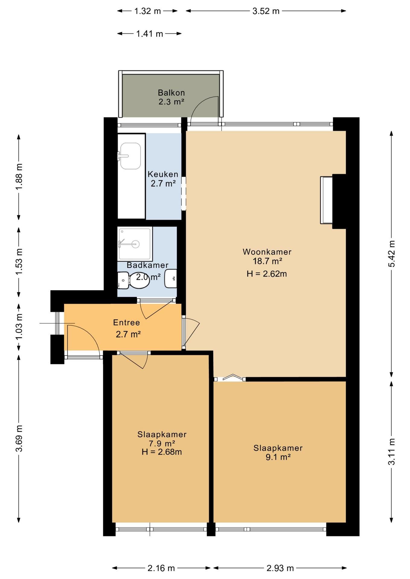 Foto 12 van Terschellingsestraat 32-C
