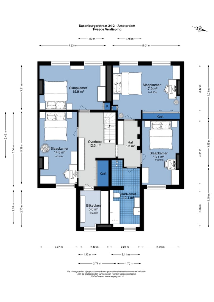 Foto 42 van Saxenburgerstraat 24-2
