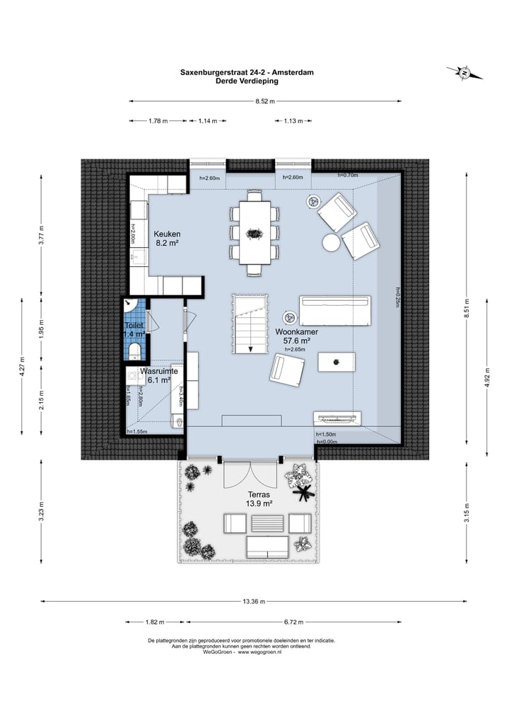 Foto 43 van Saxenburgerstraat 24-2