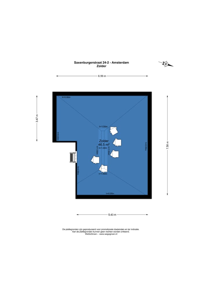 Foto 44 van Saxenburgerstraat 24-2