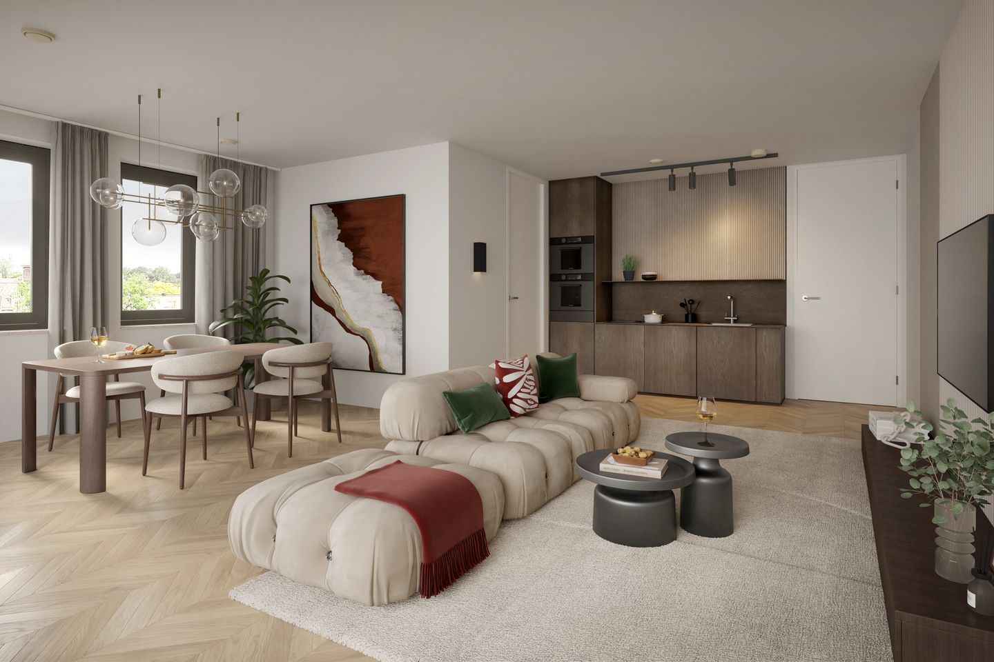 Foto 4 van Appartement Type B1 (Bouwnr. 1.3)