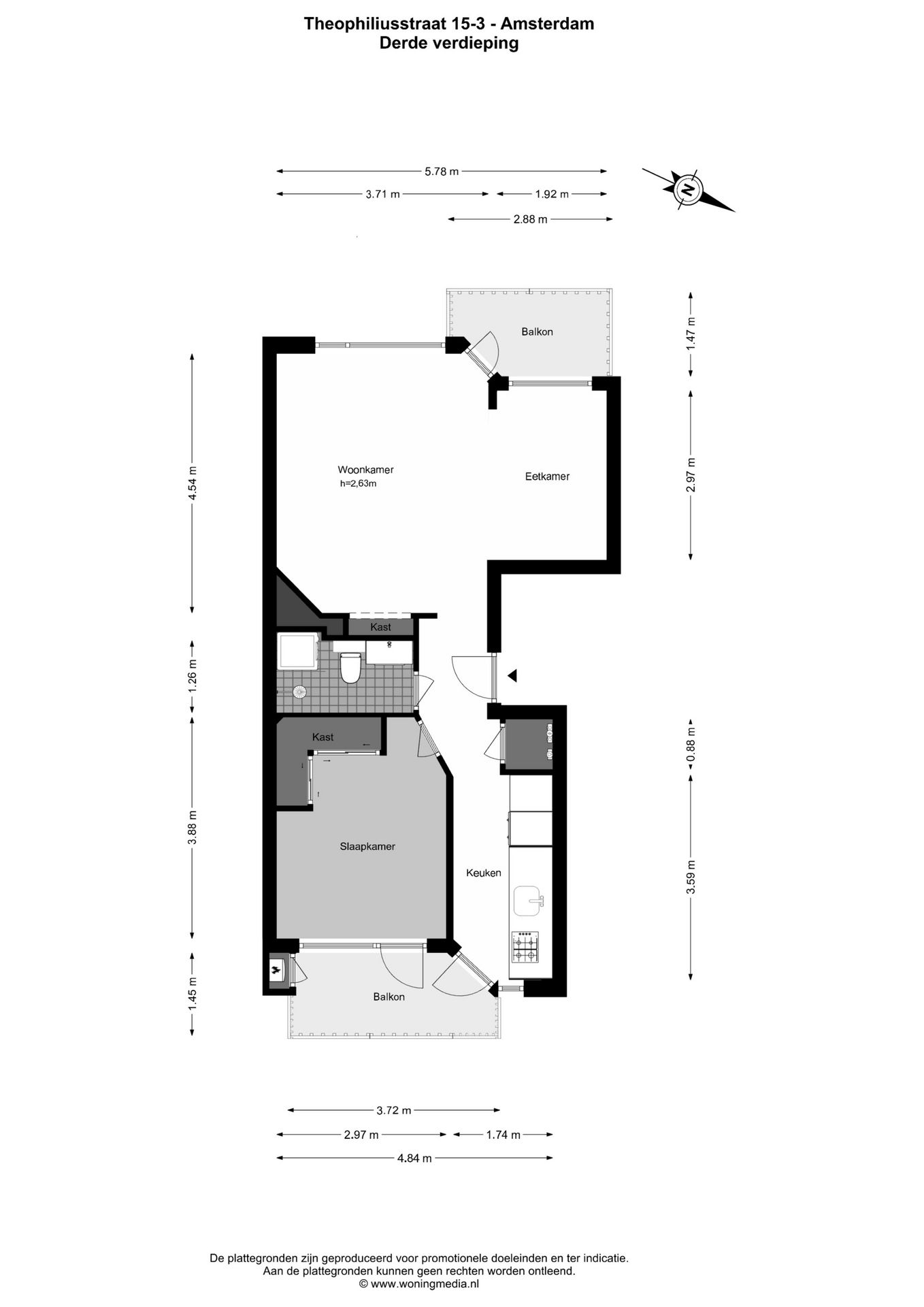 Foto 29 van Theophilusstraat 15-3