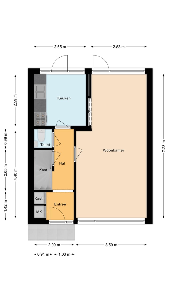 Foto 50 van Duitslandlaan 54
