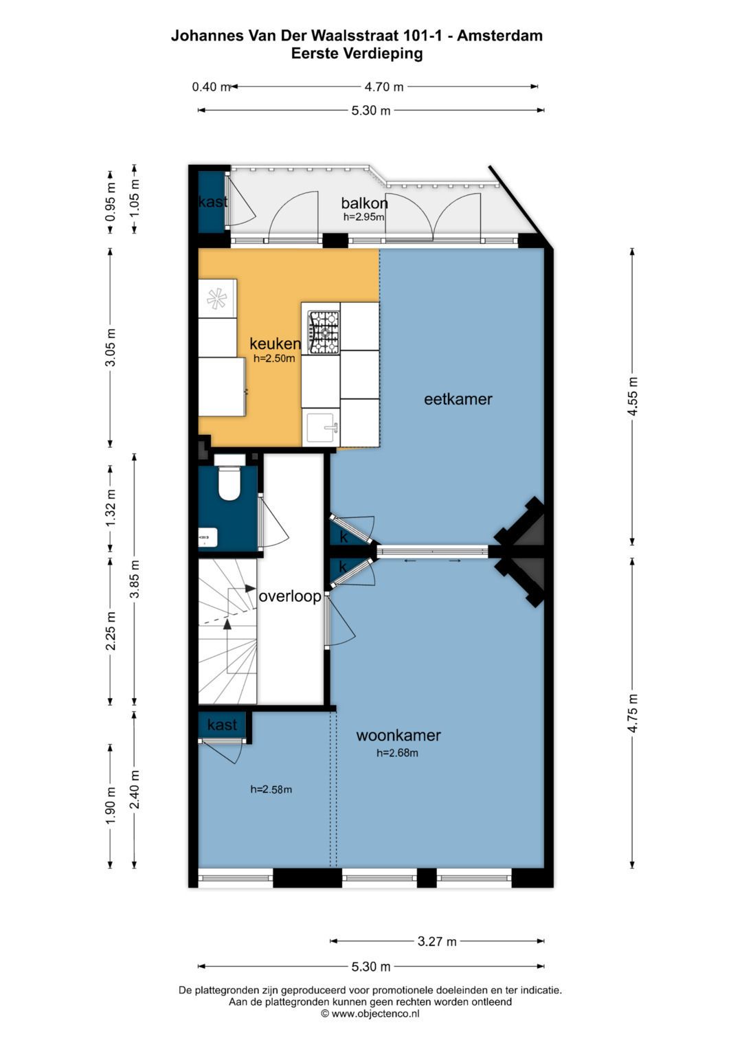 Foto 56 van Johannes van der Waalsstraat 101-1