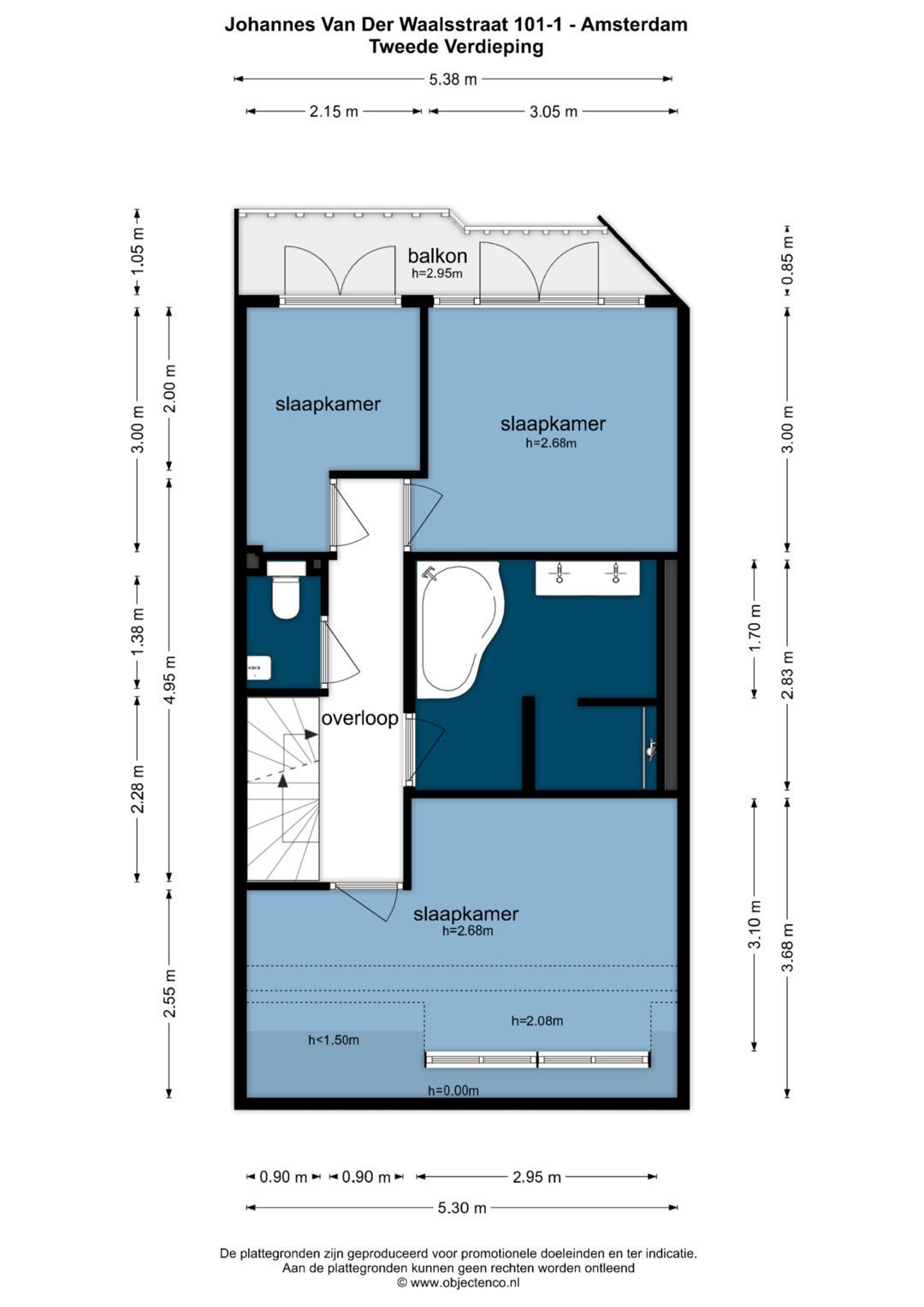 Foto 58 van Johannes van der Waalsstraat 101-1