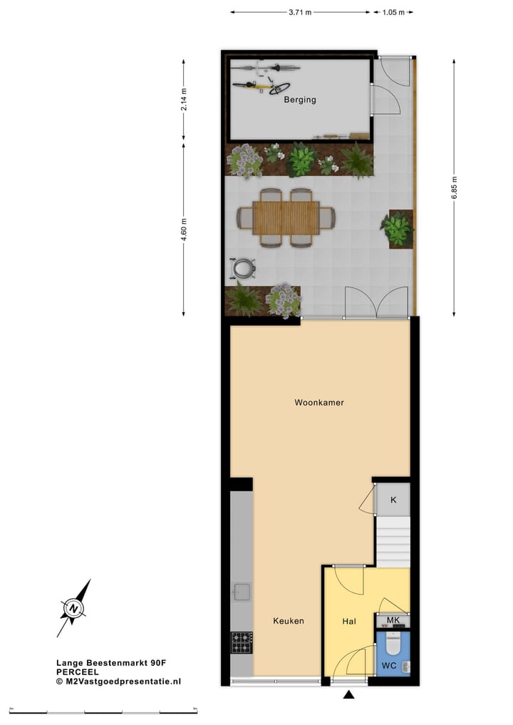 Foto 24 van Lange Beestenmarkt 90-F