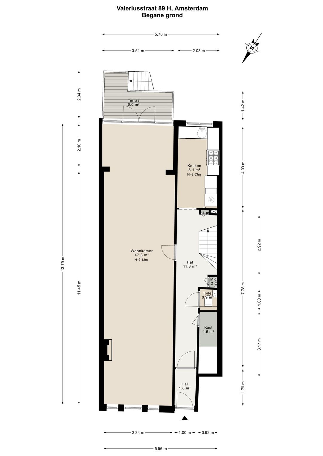 Photo 53 of Valeriusstraat 89-H