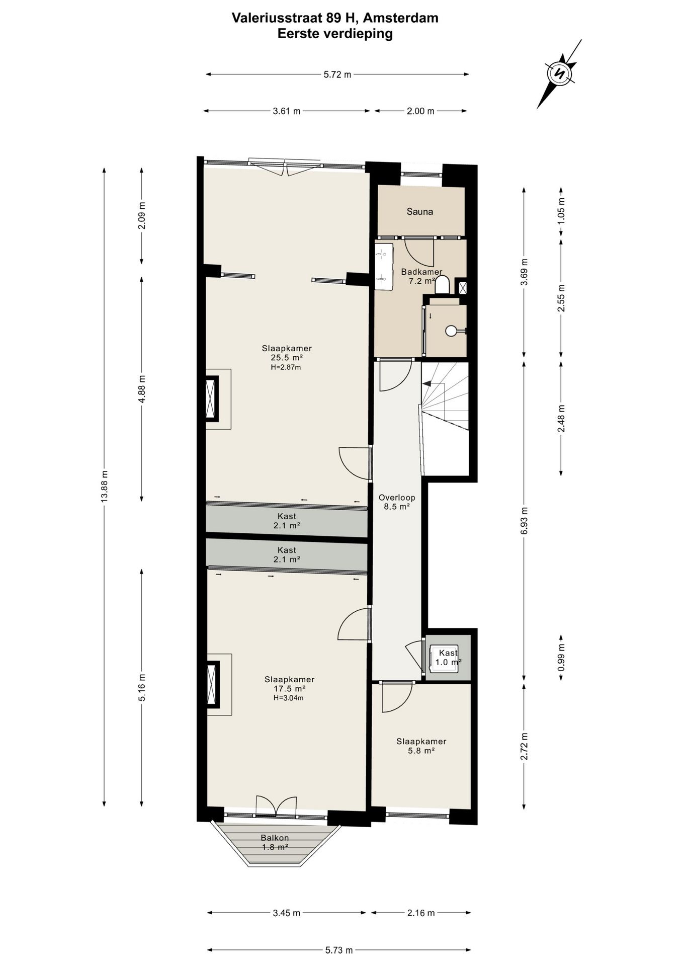 Photo 55 of Valeriusstraat 89-H