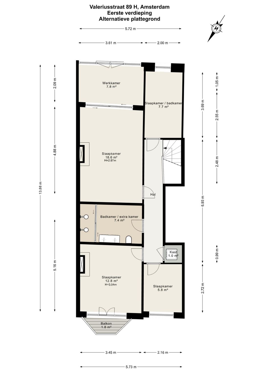 Photo 56 of Valeriusstraat 89-H