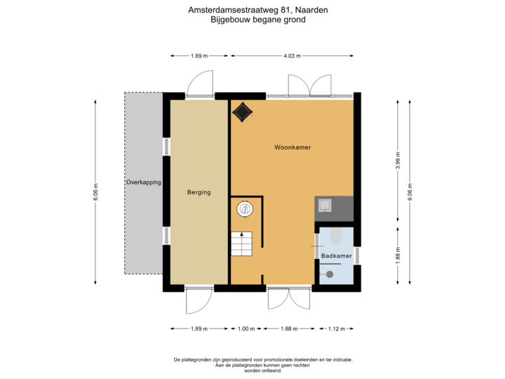 Bijgebouw begane grond