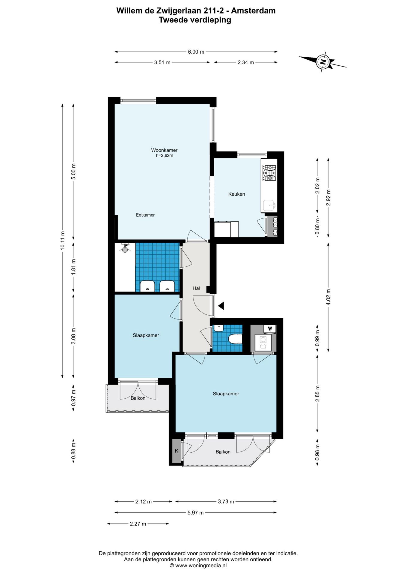 Foto 30 van Willem de Zwijgerlaan 211-2