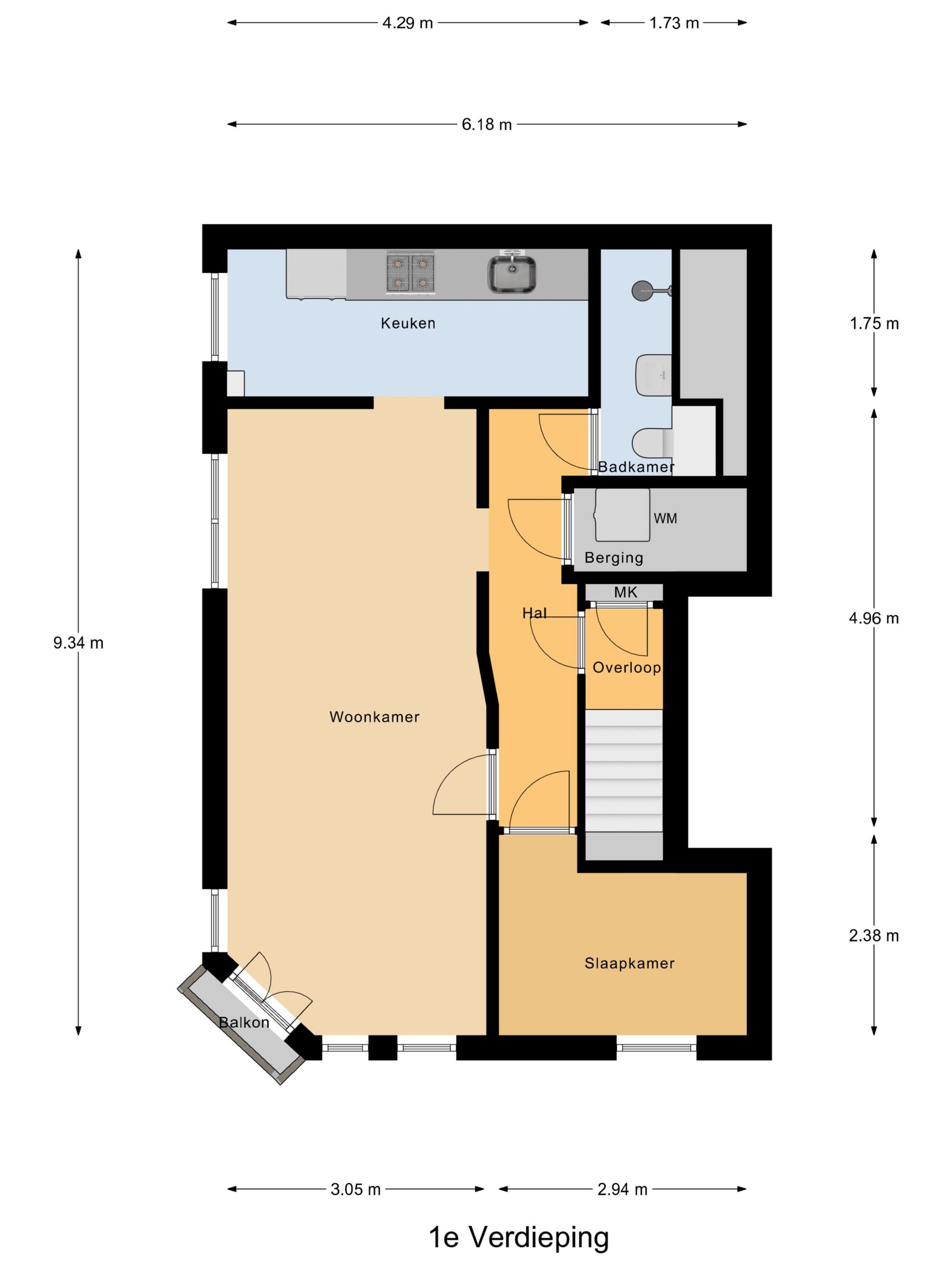 Foto 18 van Kostverlorenstraat 11-1