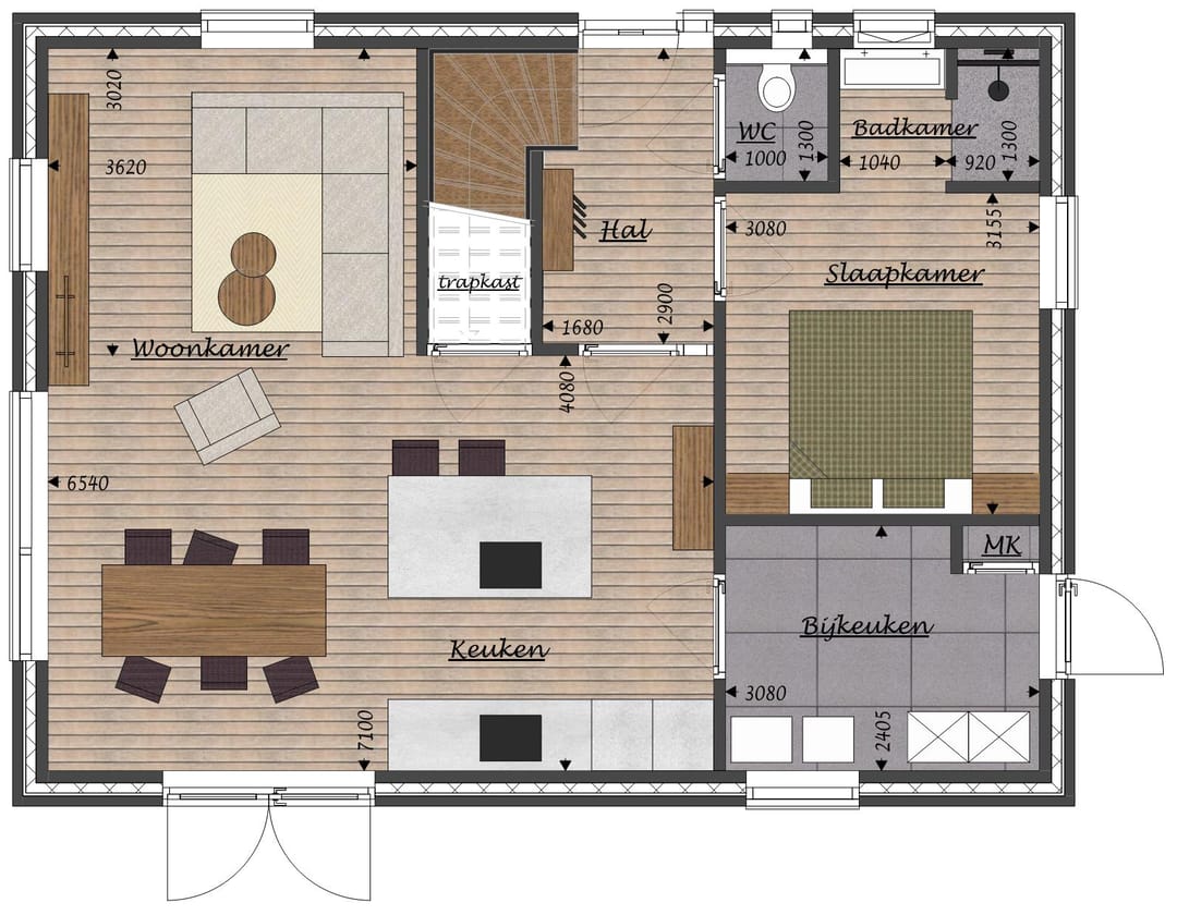 Foto 2 van Huenderstraat 2