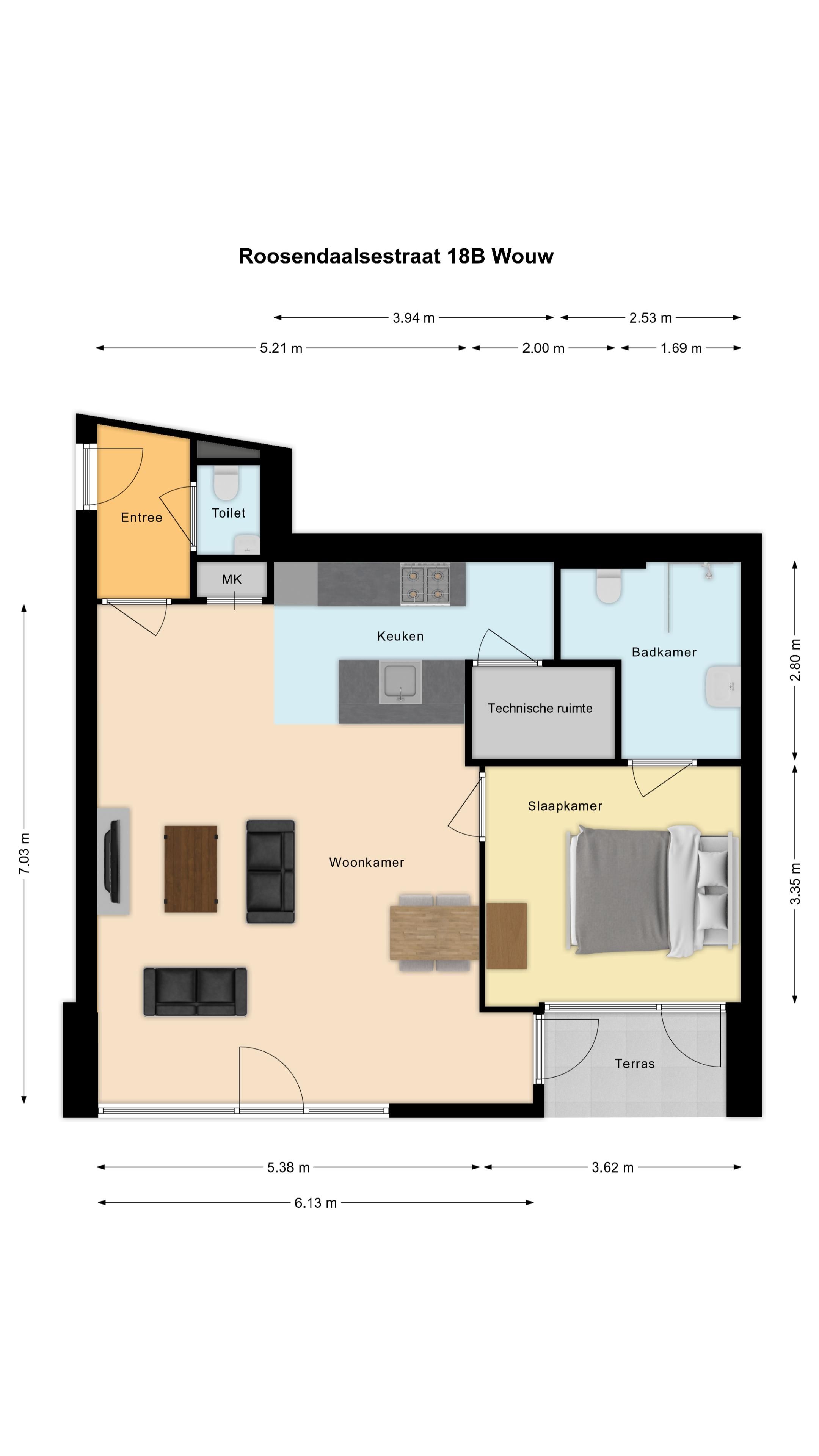 Foto 51 van Roosendaalsestraat 18-F
