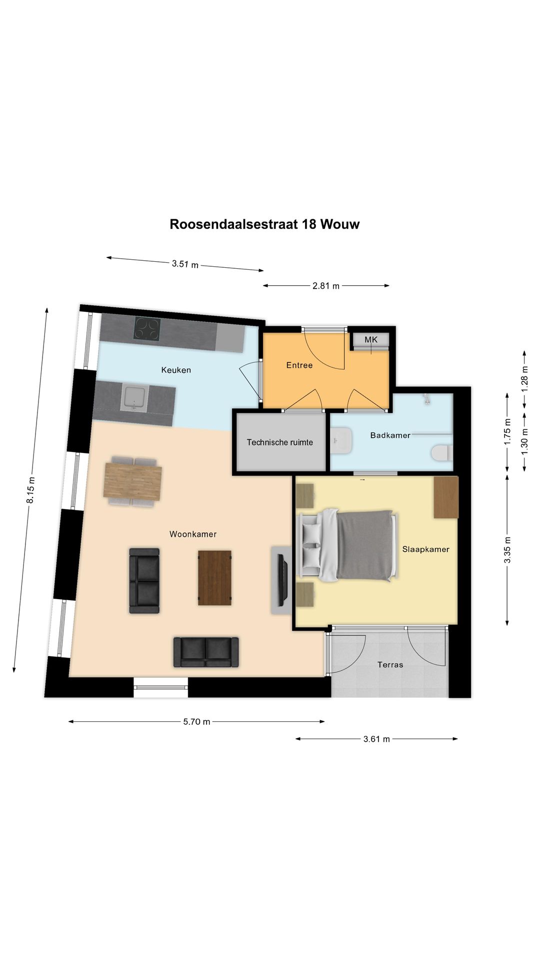 Foto 53 van Roosendaalsestraat 18-F