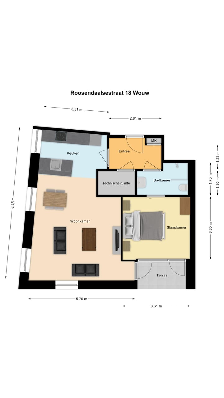 Foto 53 van Roosendaalsestraat 18-F