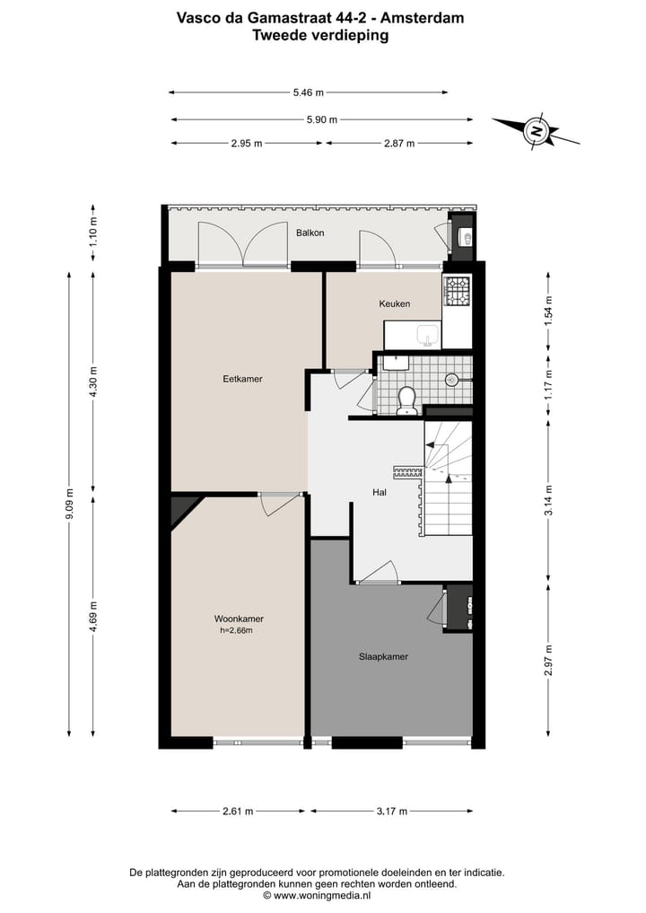 Foto 34 van Vasco da Gamastraat 44-2