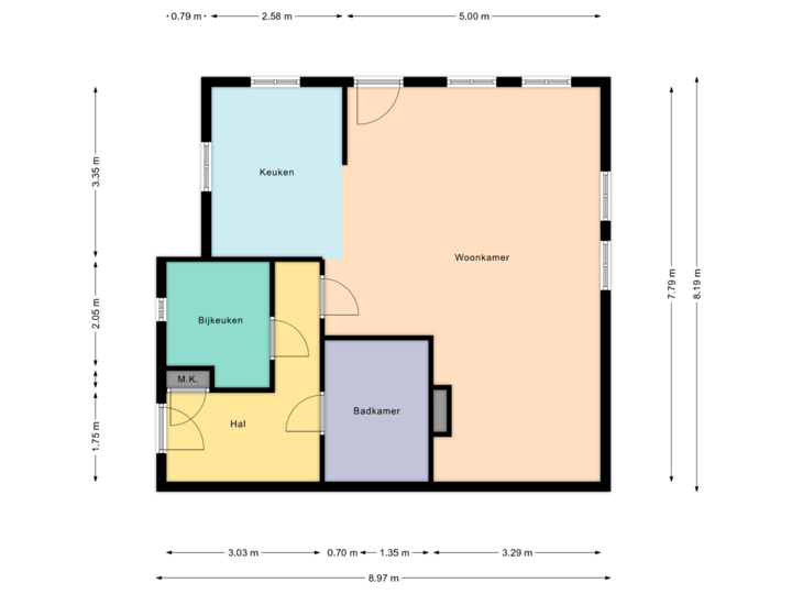 Begane grond - Duinweg Oosterend 6
