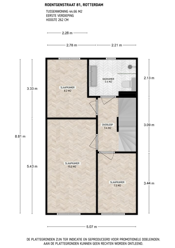 Foto 32 van Roentgenstraat 81
