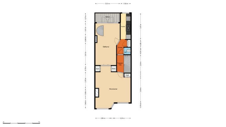 Foto 25 van Luzacstraat 24-B02