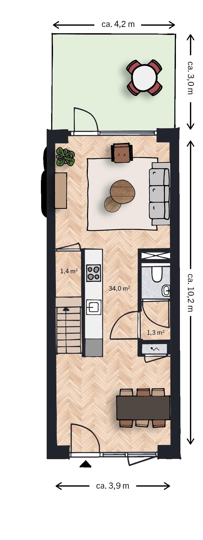 Photo 9 of Gebouw B - De Schuur (Bouwnr. 28)