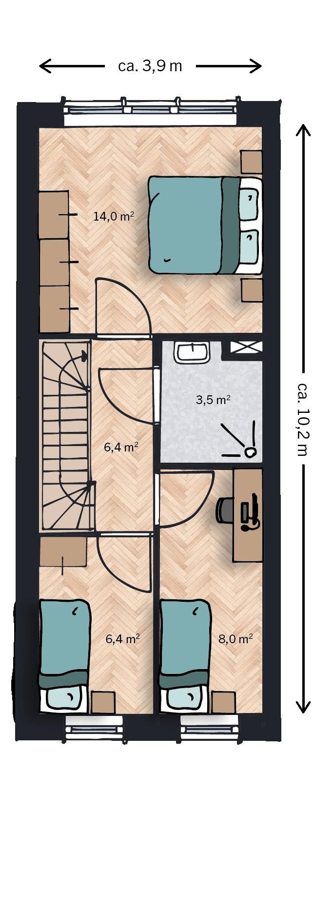 Photo 10 of Gebouw B - De Schuur (Bouwnr. 28)