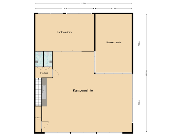 De Iepenwei 5e, Geldermalsen - Verdieping